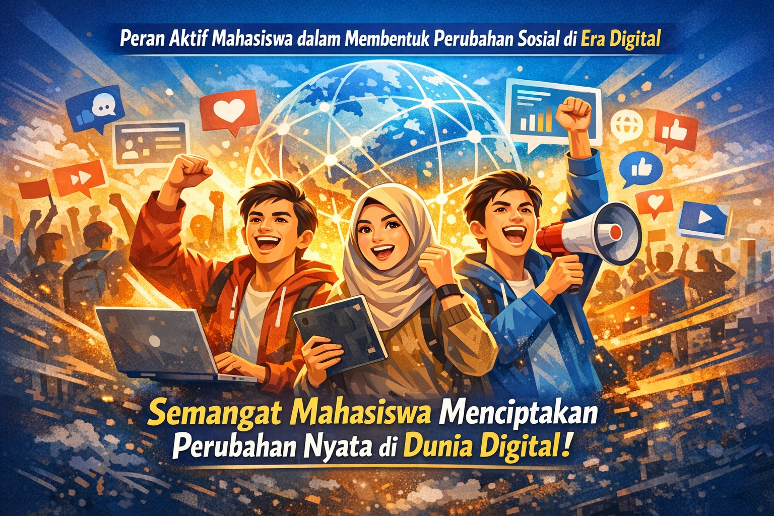 Peran Aktif Mahasiswa dalam Membentuk Perubahan Sosial di Era Digital