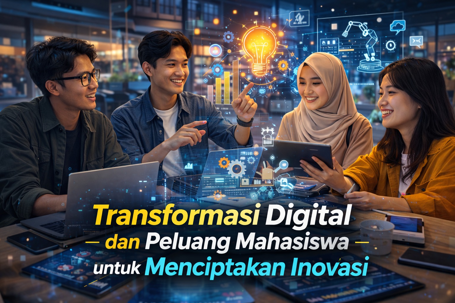 Transformasi Digital dan Peluang Mahasiswa untuk Menciptakan Inovasi