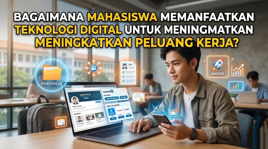 Bagaimana Mahasiswa Memanfaatkan Teknologi Digital untuk Meningkatkan Peluang Kerja?