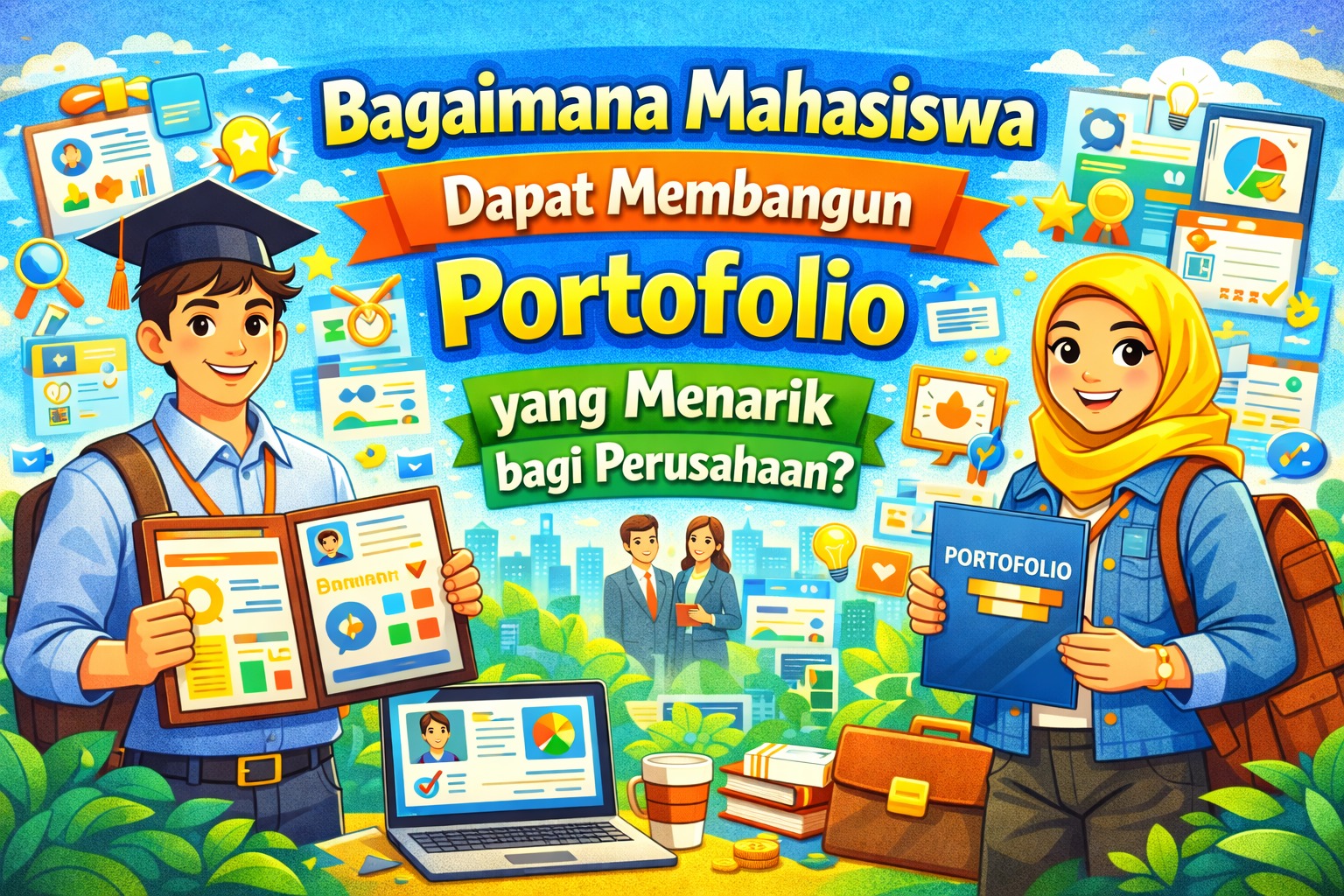 Bagaimana Mahasiswa Dapat Membangun Portofolio yang Menarik bagi Perusahaan?