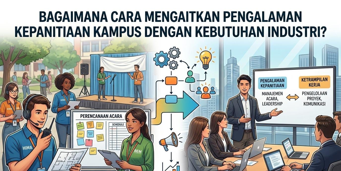 Bagaimana Cara Mengaitkan Pengalaman Kepanitiaan Kampus dengan Kebutuhan Industri?
