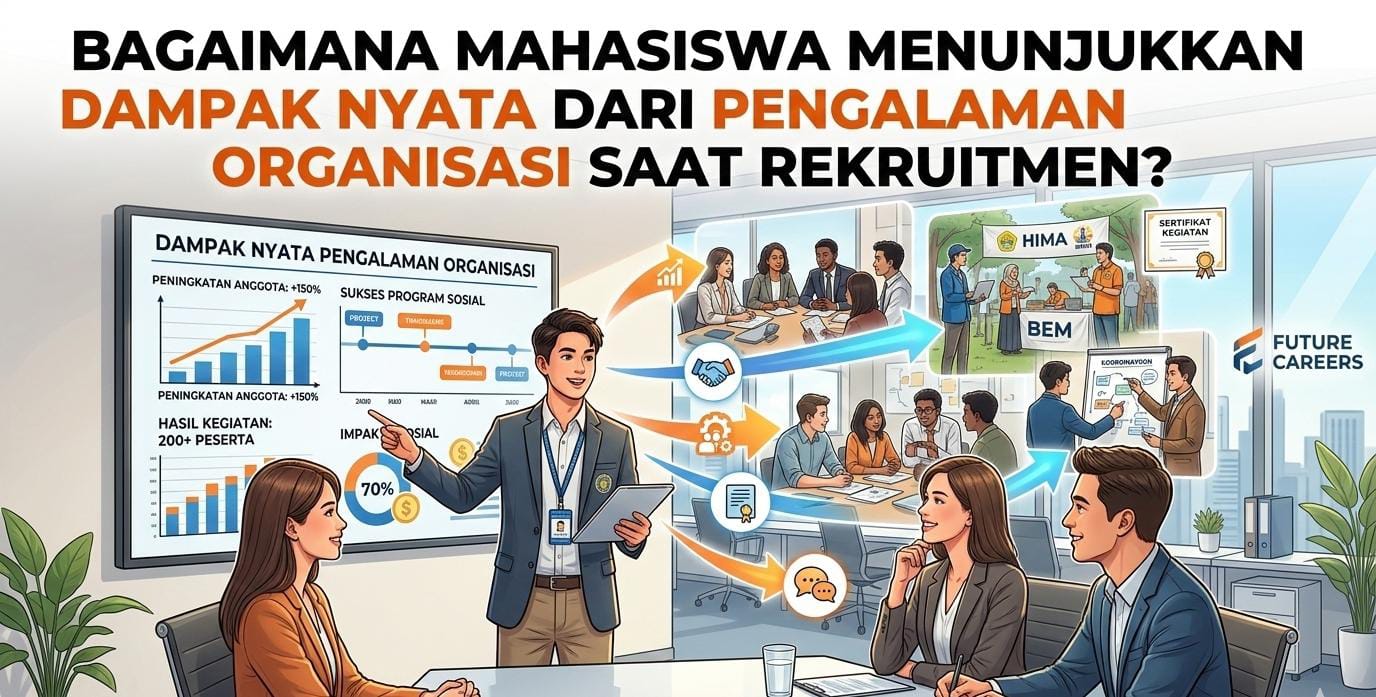 Bagaimana Mahasiswa Menunjukkan Dampak Nyata dari Pengalaman Organisasi saat Rekruitmen?