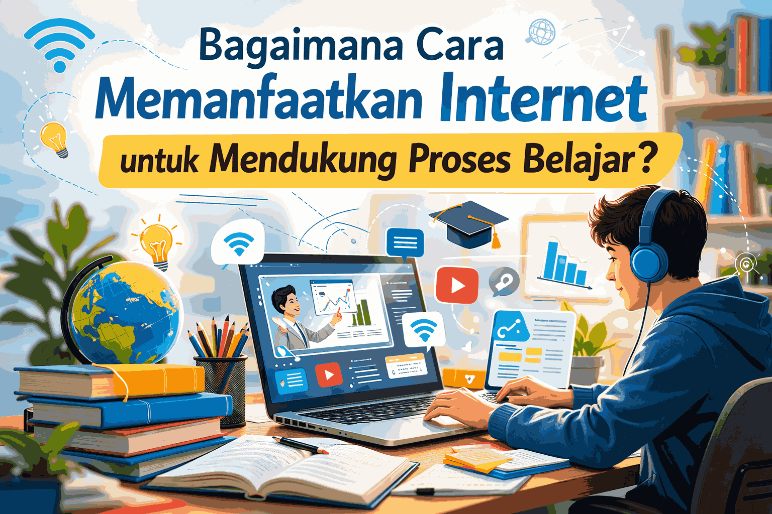 Bagaimana Cara Memanfaatkan Internet untuk Mendukung Proses Belajar?