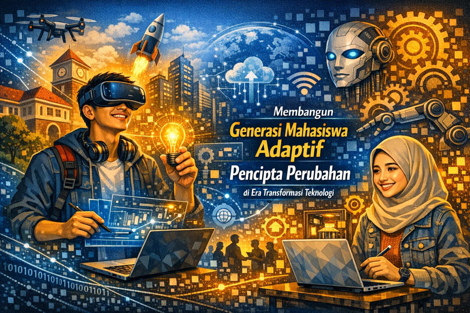 Membangun Generasi Mahasiswa Adaptif di Era Transformasi Teknologi
