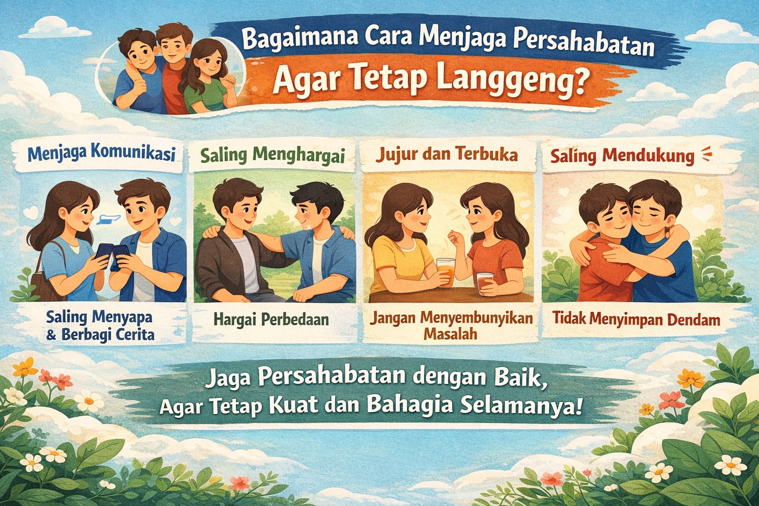Bagaimana Cara Menjaga Persahabatan Agar Tetap Langgeng?