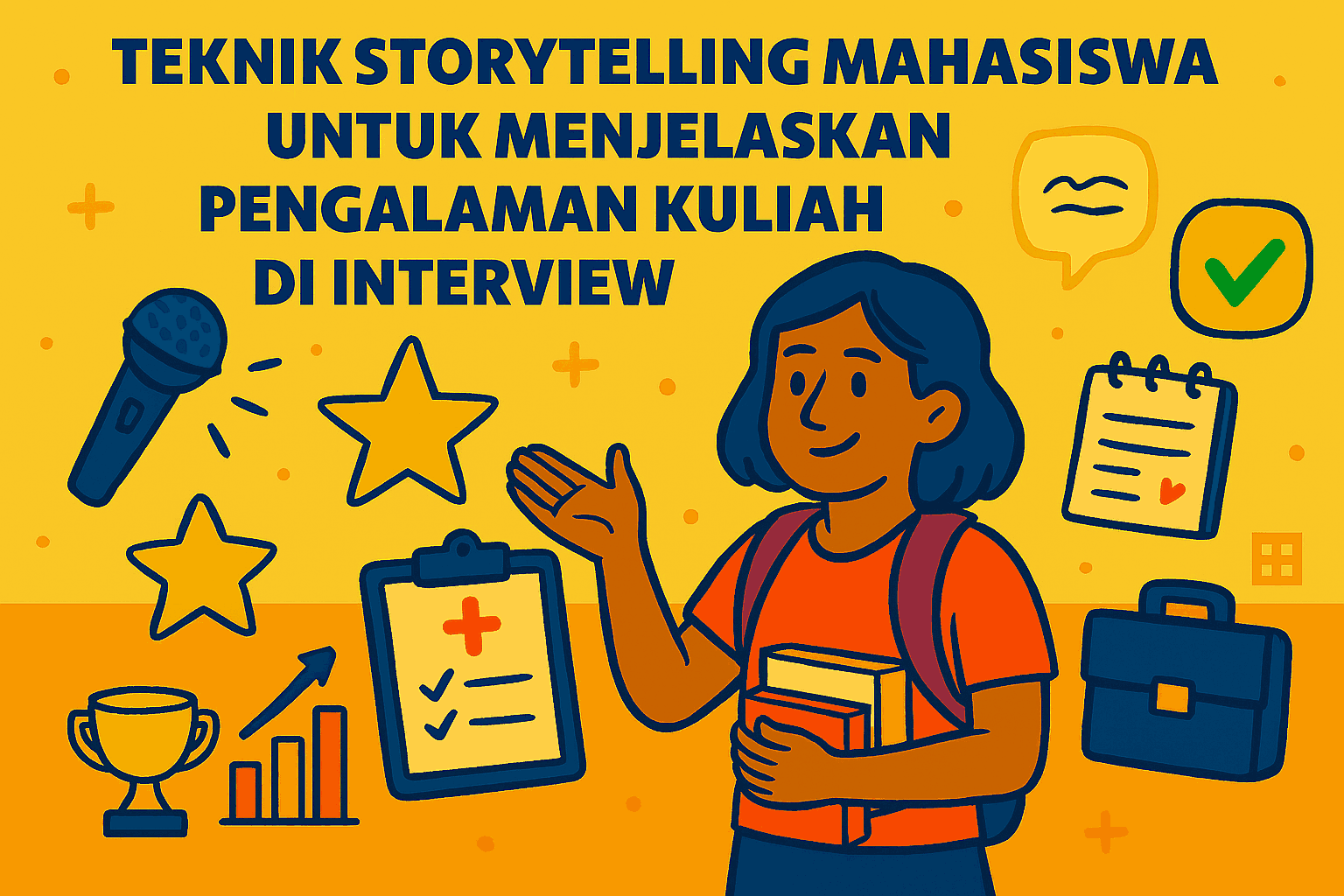 Teknik Storytelling Mahasiswa untuk Menjelaskan Pengalaman Kuliah di Interview
