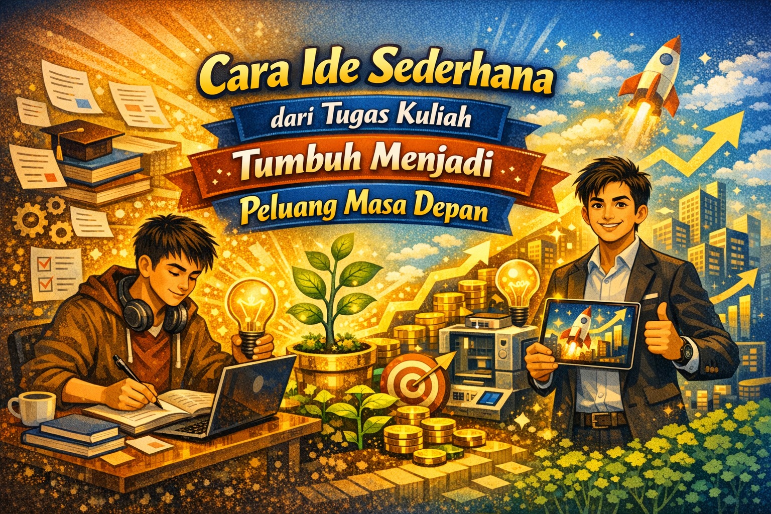 Cara Ide Sederhana dari Tugas Kuliah Tumbuh Menjadi Peluang Masa Depan