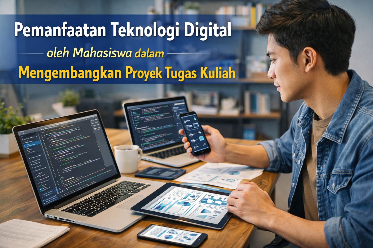 Pemanfaatan Teknologi Digital oleh Mahasiswa dalam Mengembangkan Proyek Tugas Kuliah
