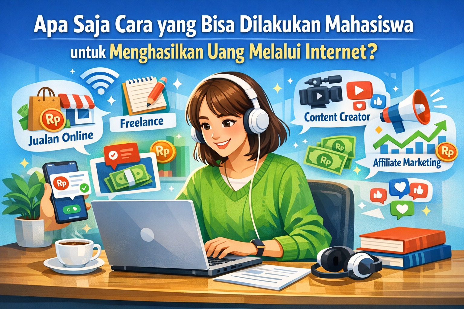 Apa Saja Cara yang Bisa Dilakukan Mahasiswa untuk Menghasilkan Uang Melalui Internet?