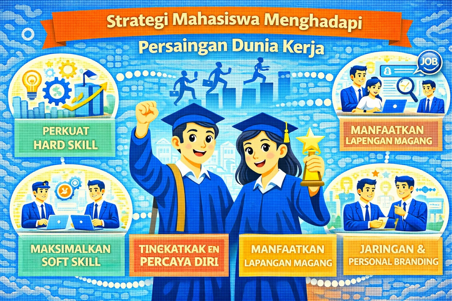 Strategi Mahasiswa Menghadapi Persaingan Dunia Kerja