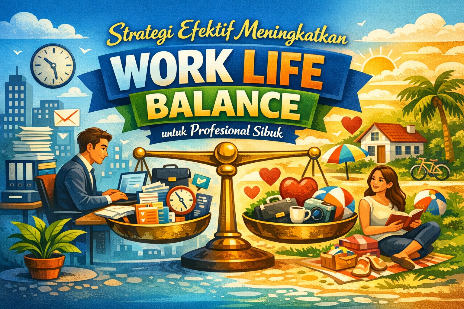 Strategi Efektif Meningkatkan Work Life Balance untuk Profesional Sibuk