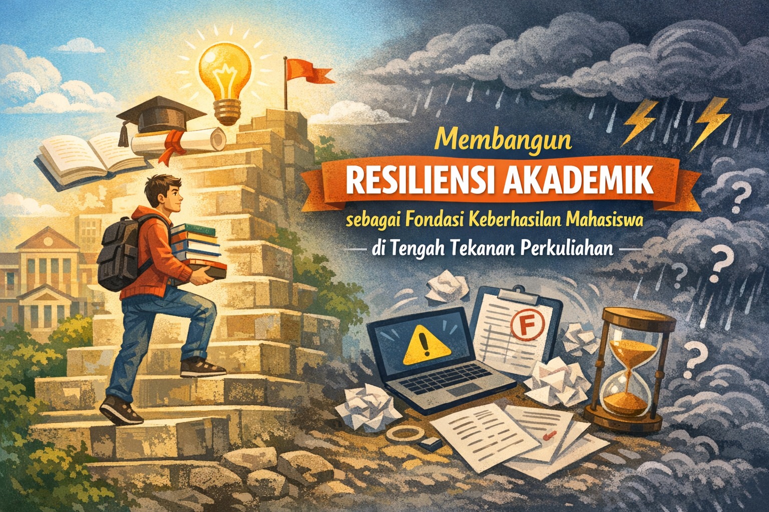 Membangun Resiliensi Akademik Sebagai Fondasi Keberhasilan Mahasiswa Di Tengah Tekanan Perkuliahan