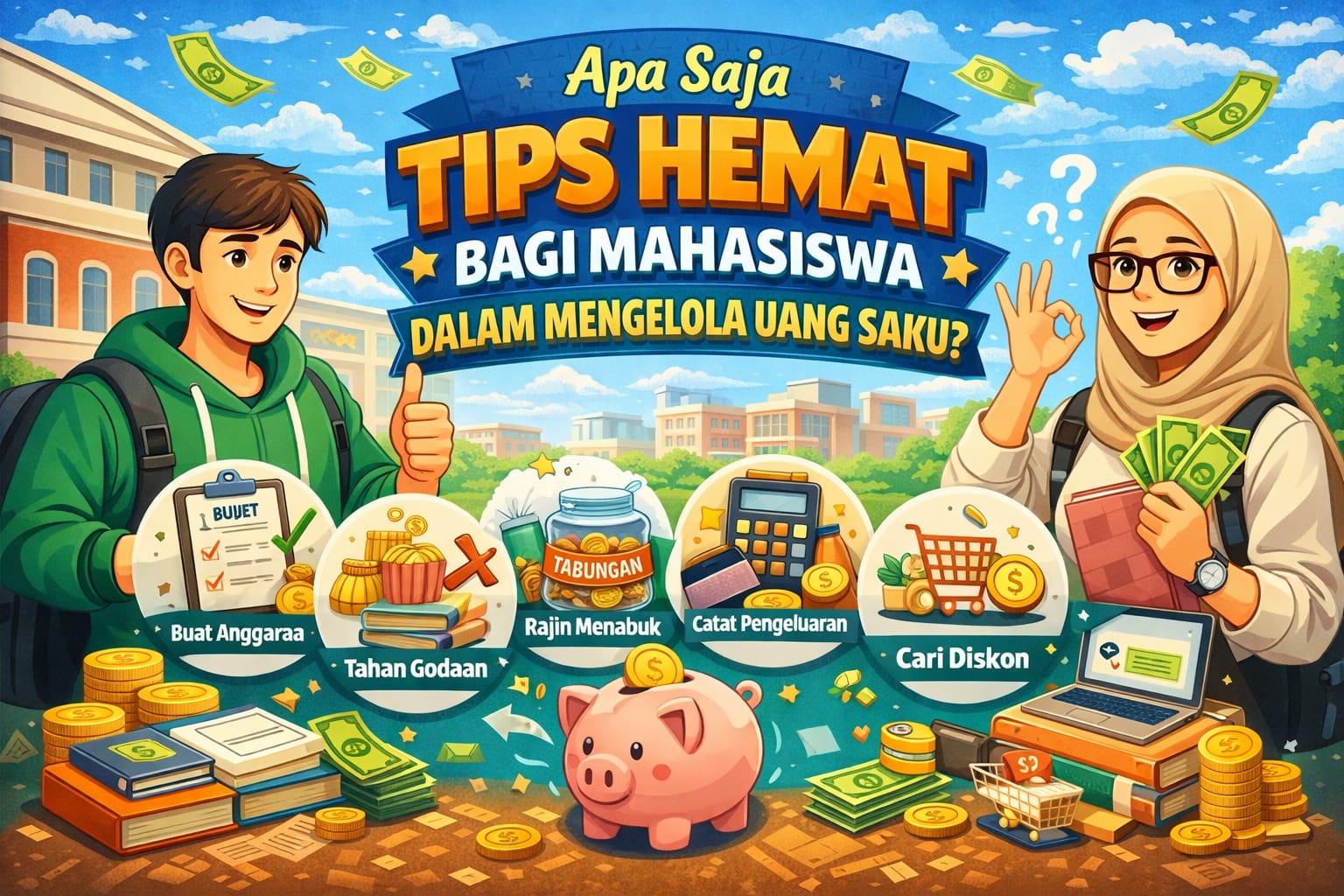 Apa Saja Tips Hemat bagi Mahasiswa dalam Mengelola Uang Saku?
