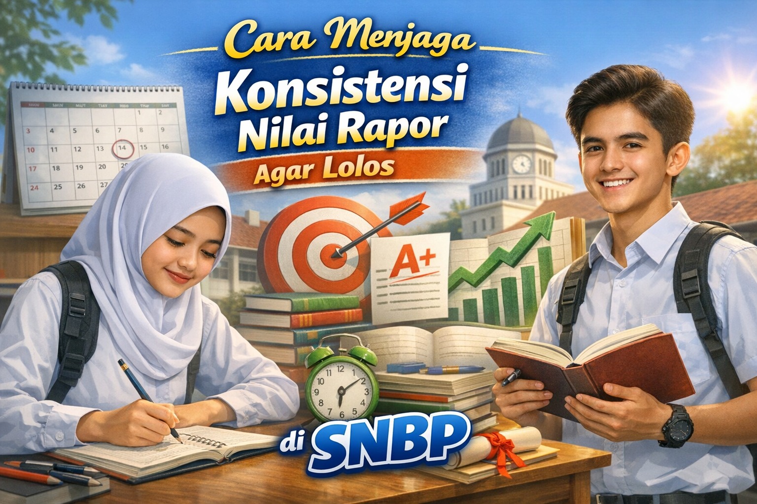 Cara Menjaga Konsistensi Nilai Rapor Agar Lolos SNBP