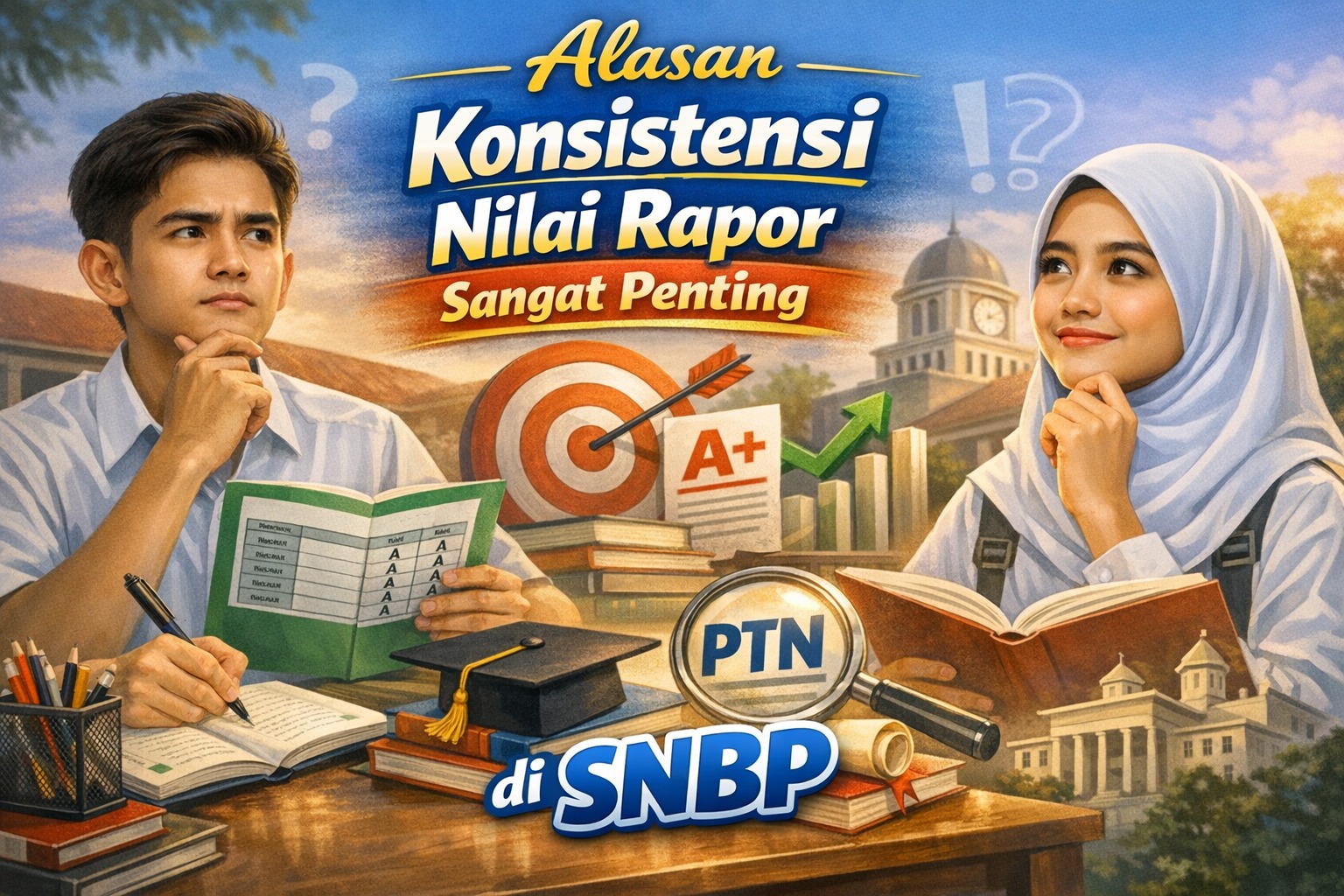Alasan Konsistensi Nilai Rapor Sangat Penting di SNBP