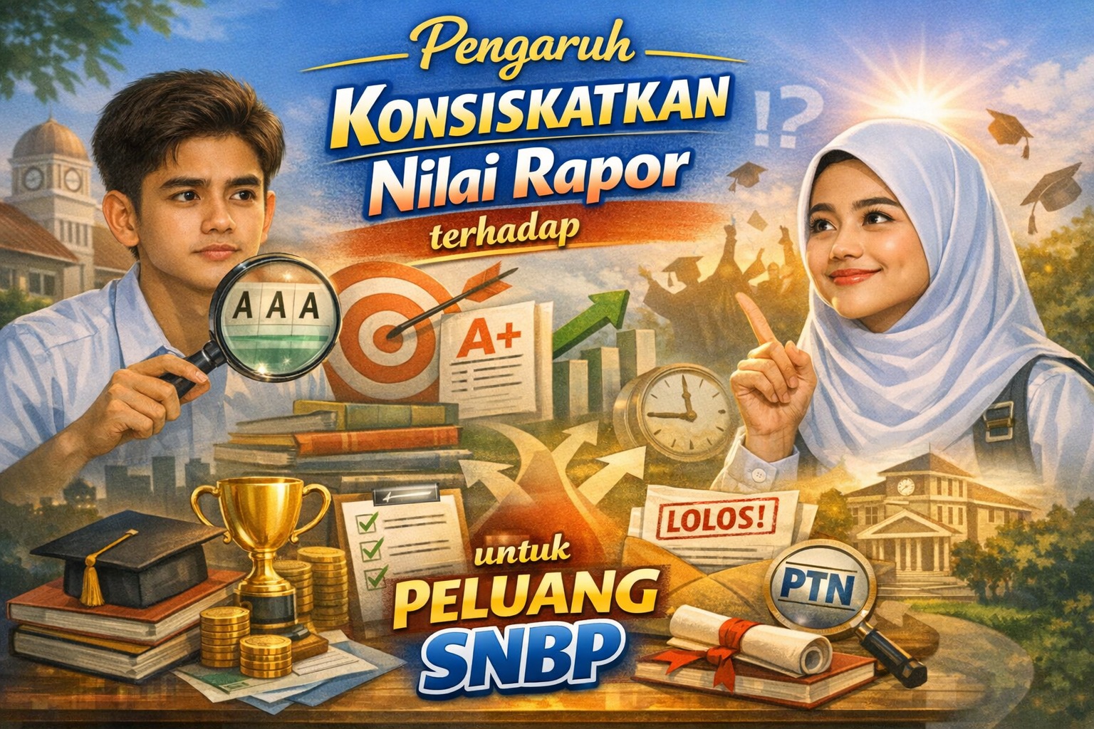 Pengaruh Konsistensi Nilai Rapor terhadap Peluang SNBP