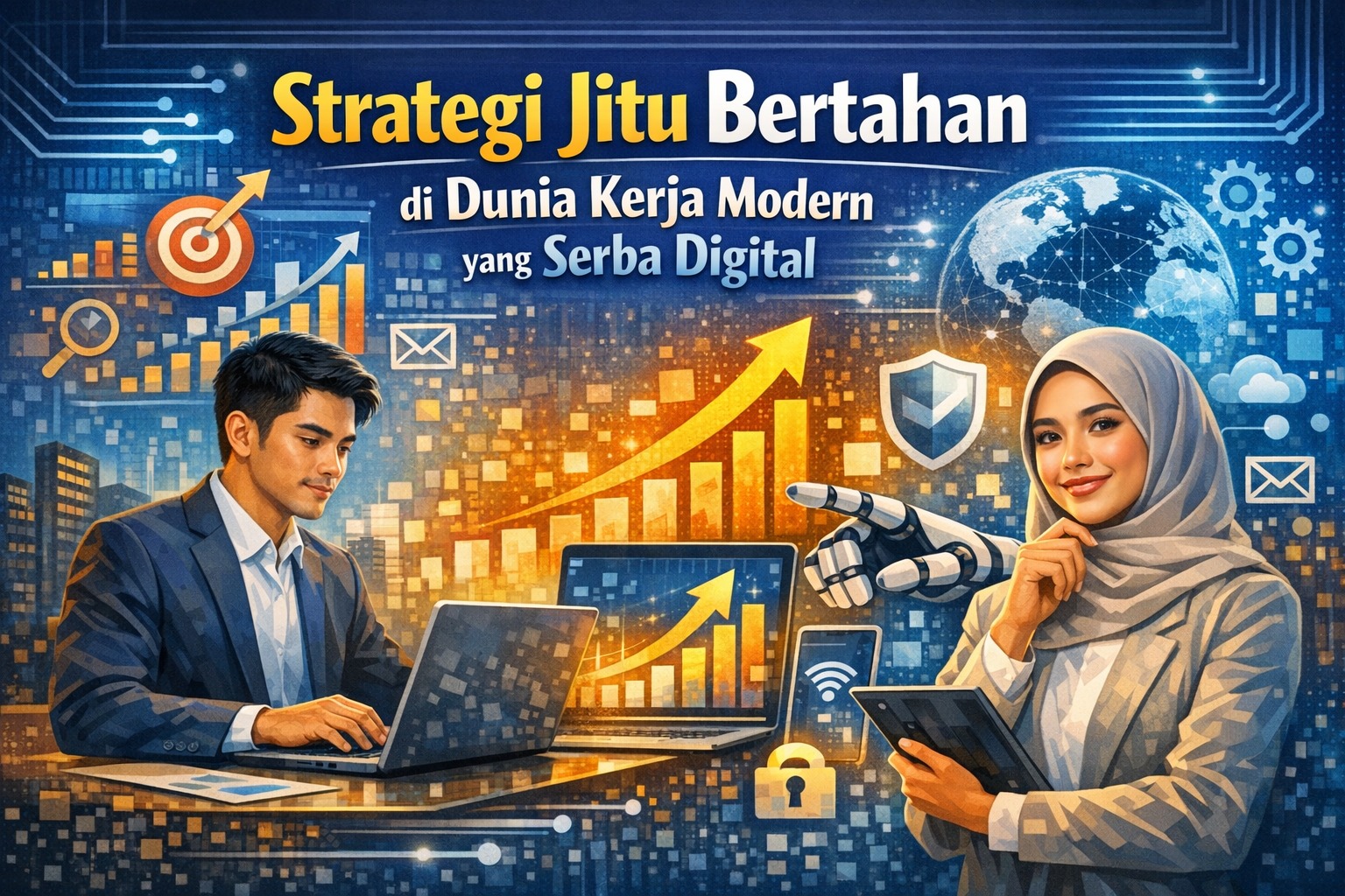 Strategi Jitu Bertahan di Dunia Kerja Modern yang Serba Digital