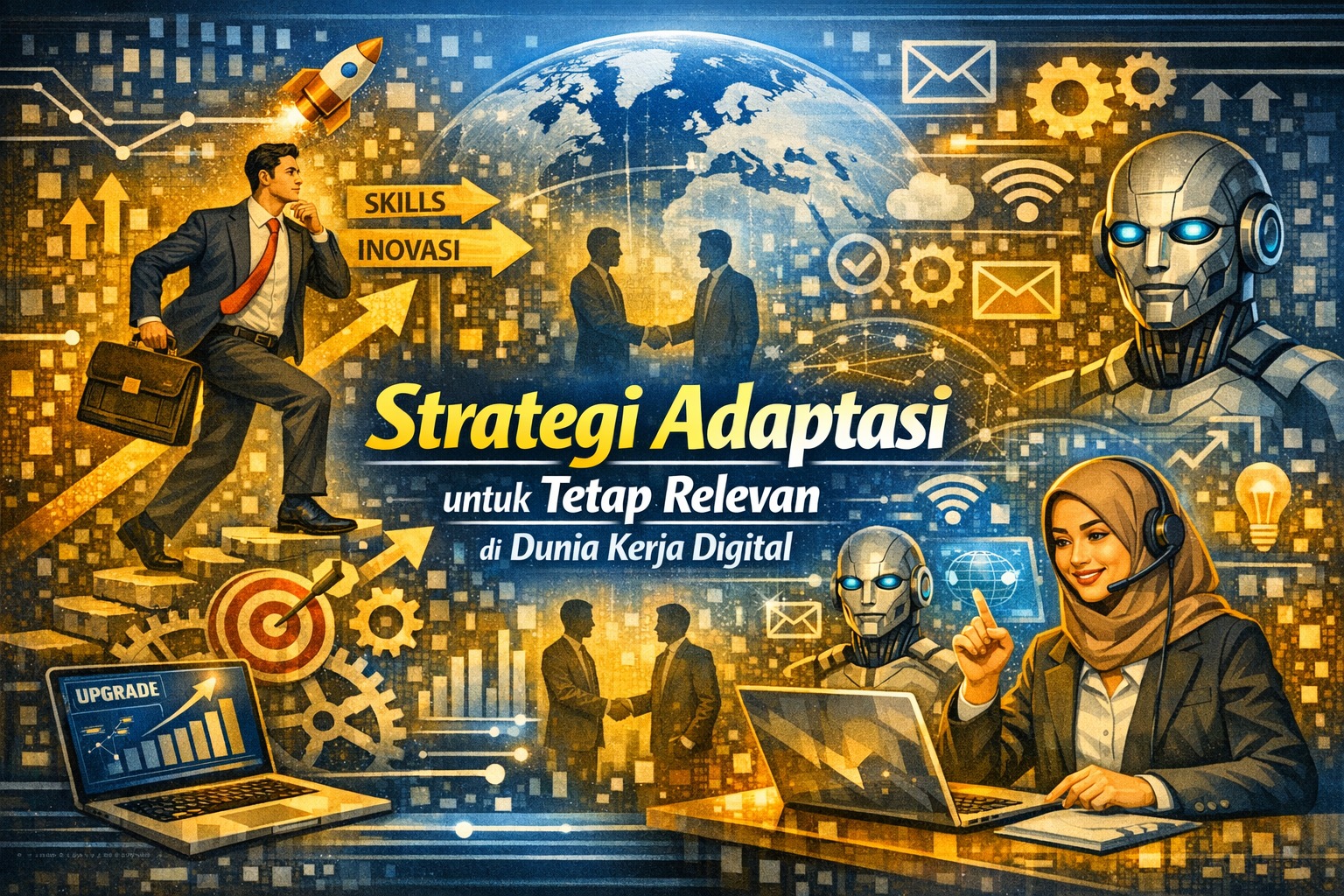 Strategi Adaptasi untuk Tetap Relevan di Dunia Kerja Digital