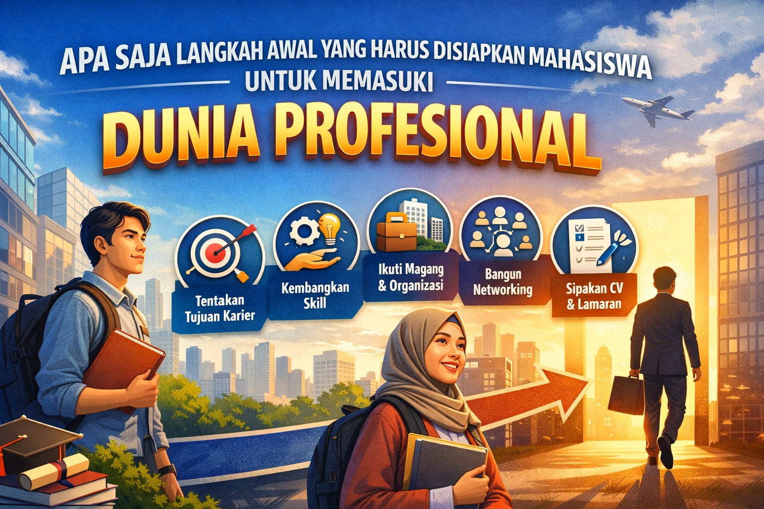 Apa Saja Langkah Awal yang Harus Disiapkan Mahasiswa untuk Memasuki Dunia Profesional