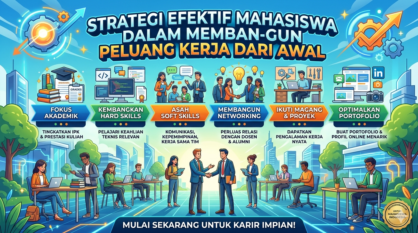 Bagaimana Strategi Efektif Mahasiswa dalam Membangun Peluang Kerja dari Awal?