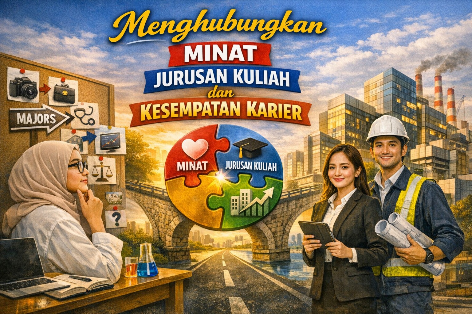 Menghubungkan Minat, Jurusan Kuliah, dan Kesempatan Karier