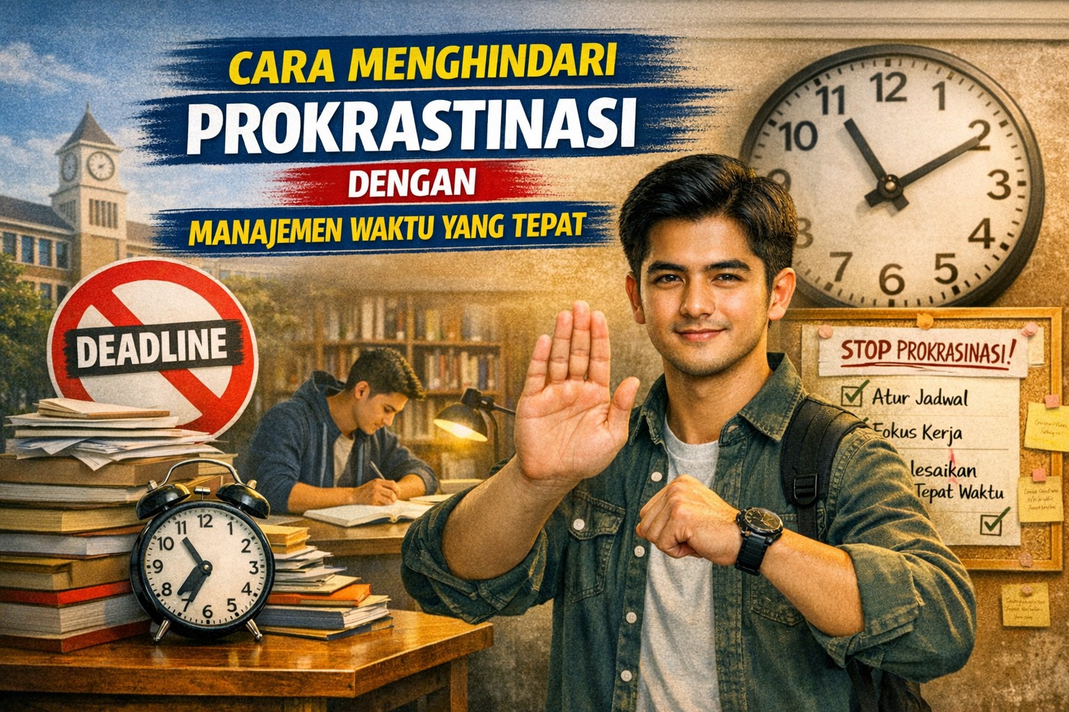 Cara Menghindari Prokrastinasi dengan Manajemen Waktu yang Tepat