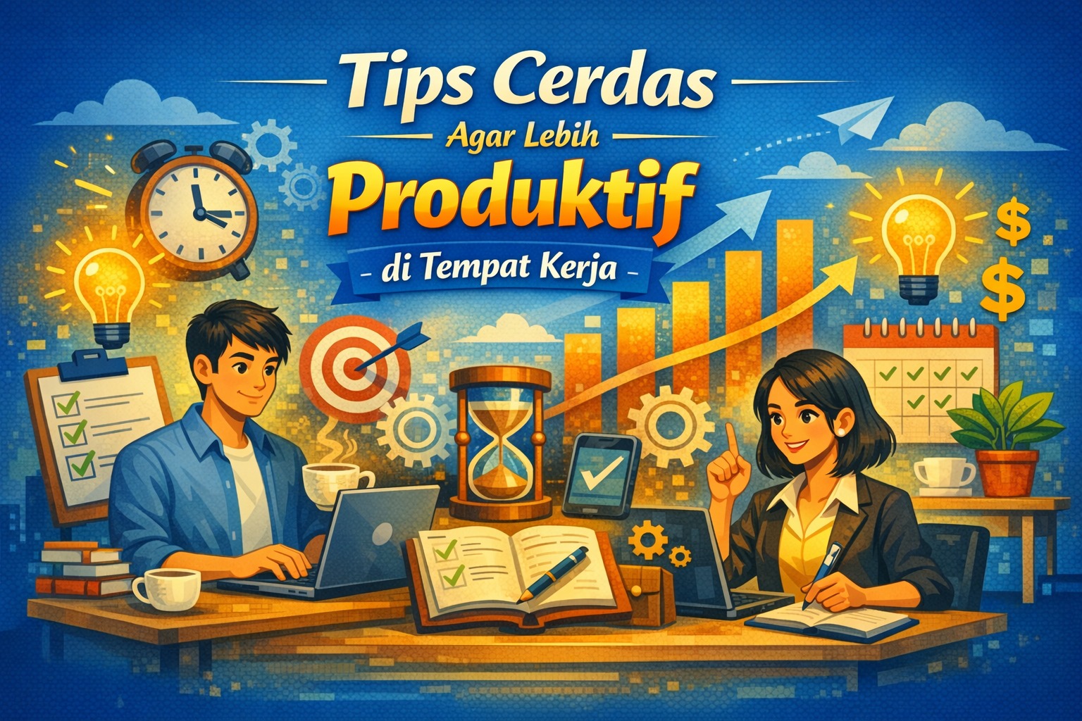 Tips Cerdas Agar Lebih Produktif di Tempat Kerja