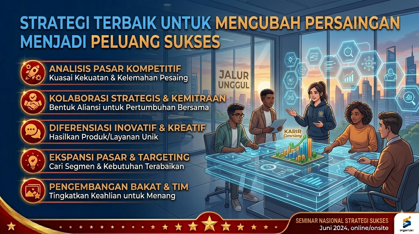 Apa Strategi Terbaik untuk Mengubah Persaingan Menjadi Peluang Sukses?