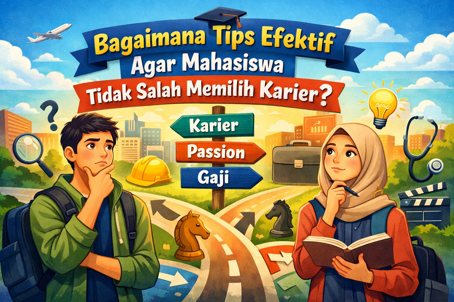 Bagaimana Tips Efektif Agar Mahasiswa Tidak Salah Memilih Karier?