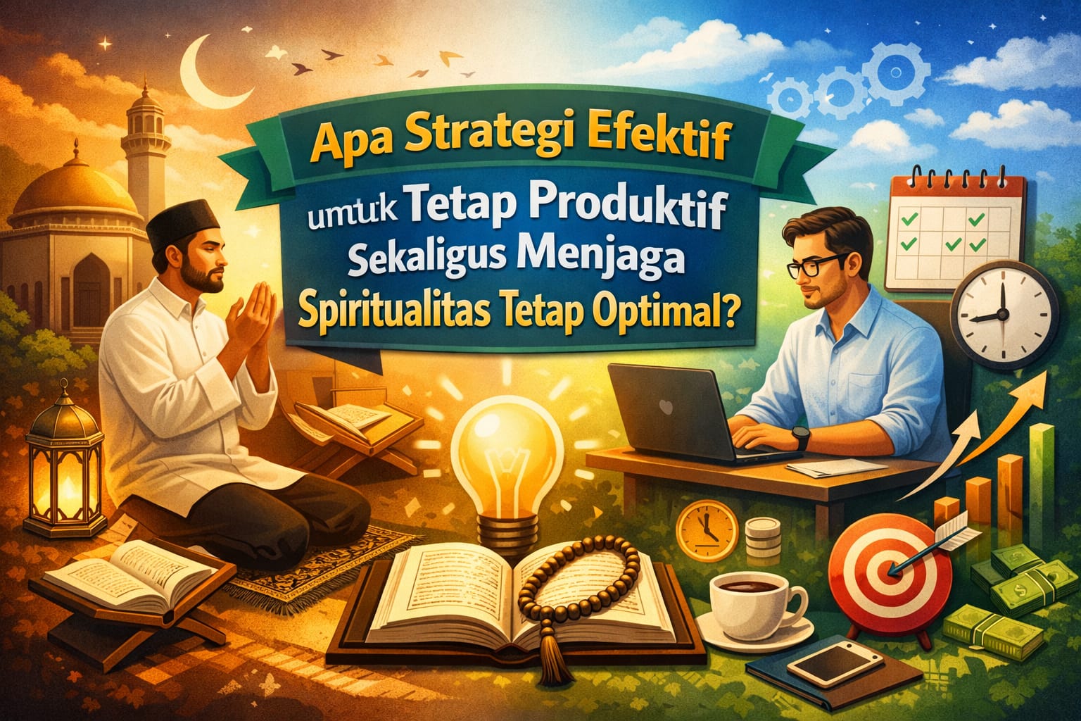 Apa Strategi Efektif untuk Tetap Produktif Sekaligus Menjaga Spiritualitas Tetap Optimal?