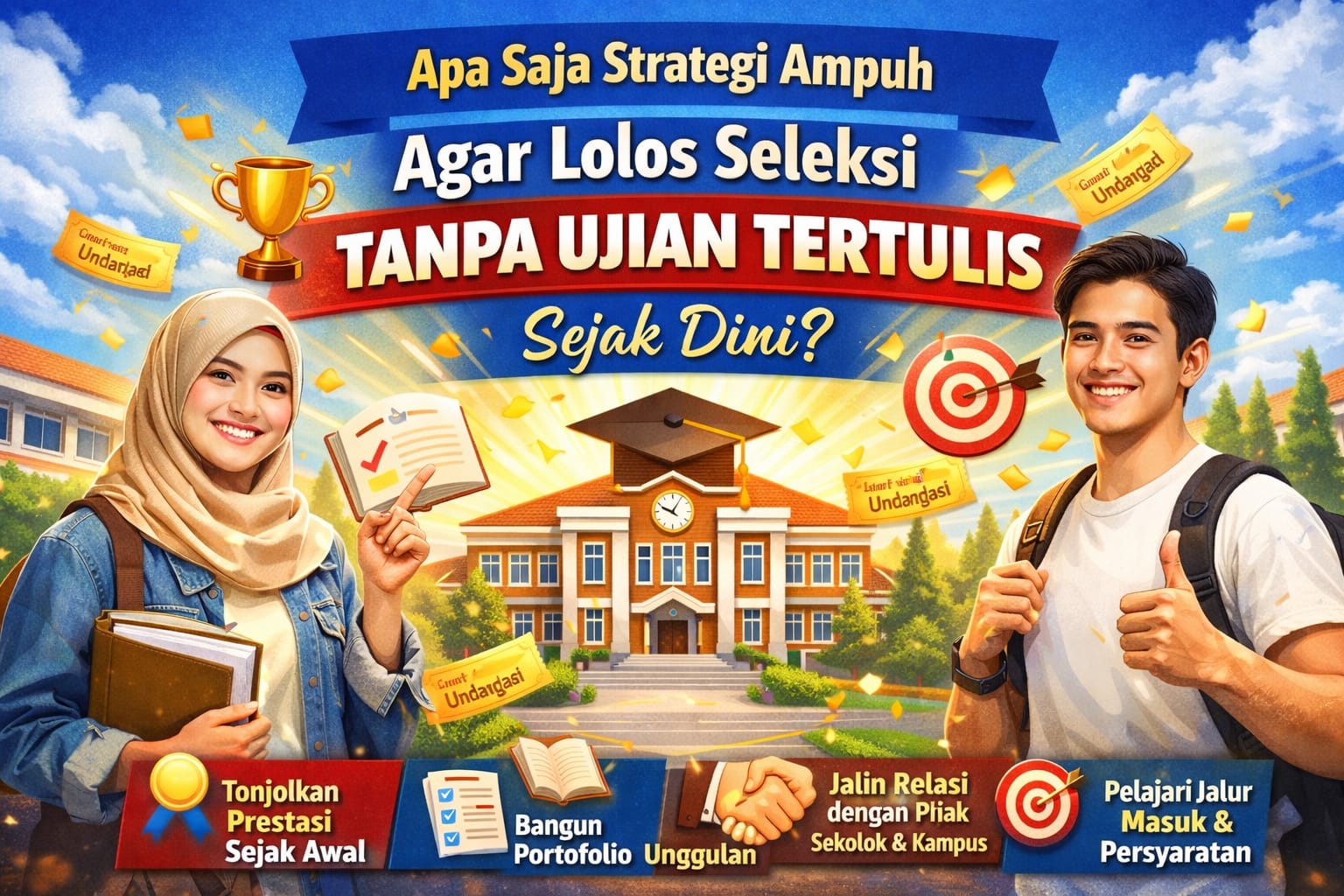 Apa Saja Strategi Ampuh Agar Lolos Seleksi Tanpa Ujian Tertulis Sejak Dini?