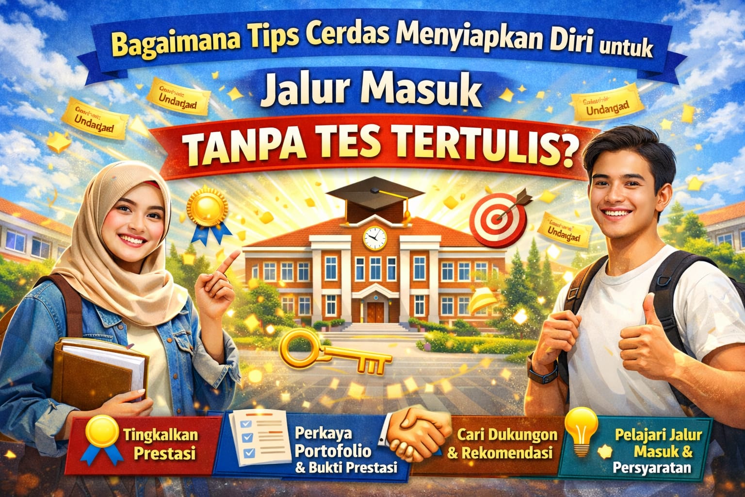 Bagaimana Tips Cerdas Menyiapkan Diri Untuk Jalur Masuk Tanpa Tes Tertulis?