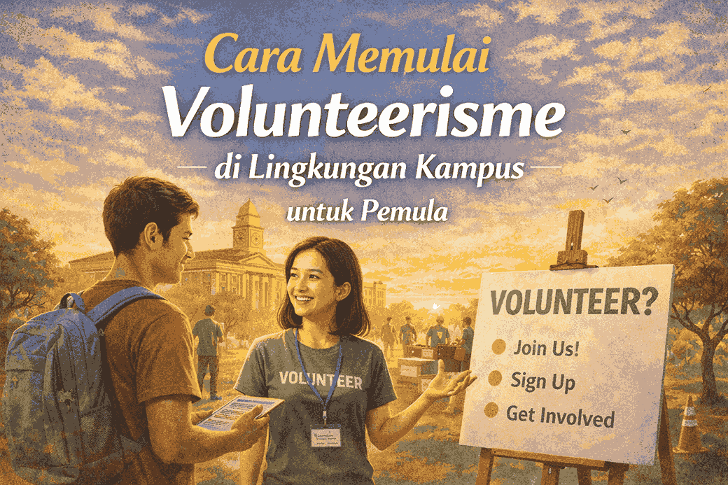 Cara Memulai Volunteerisme di Lingkungan Kampus untuk Pemula