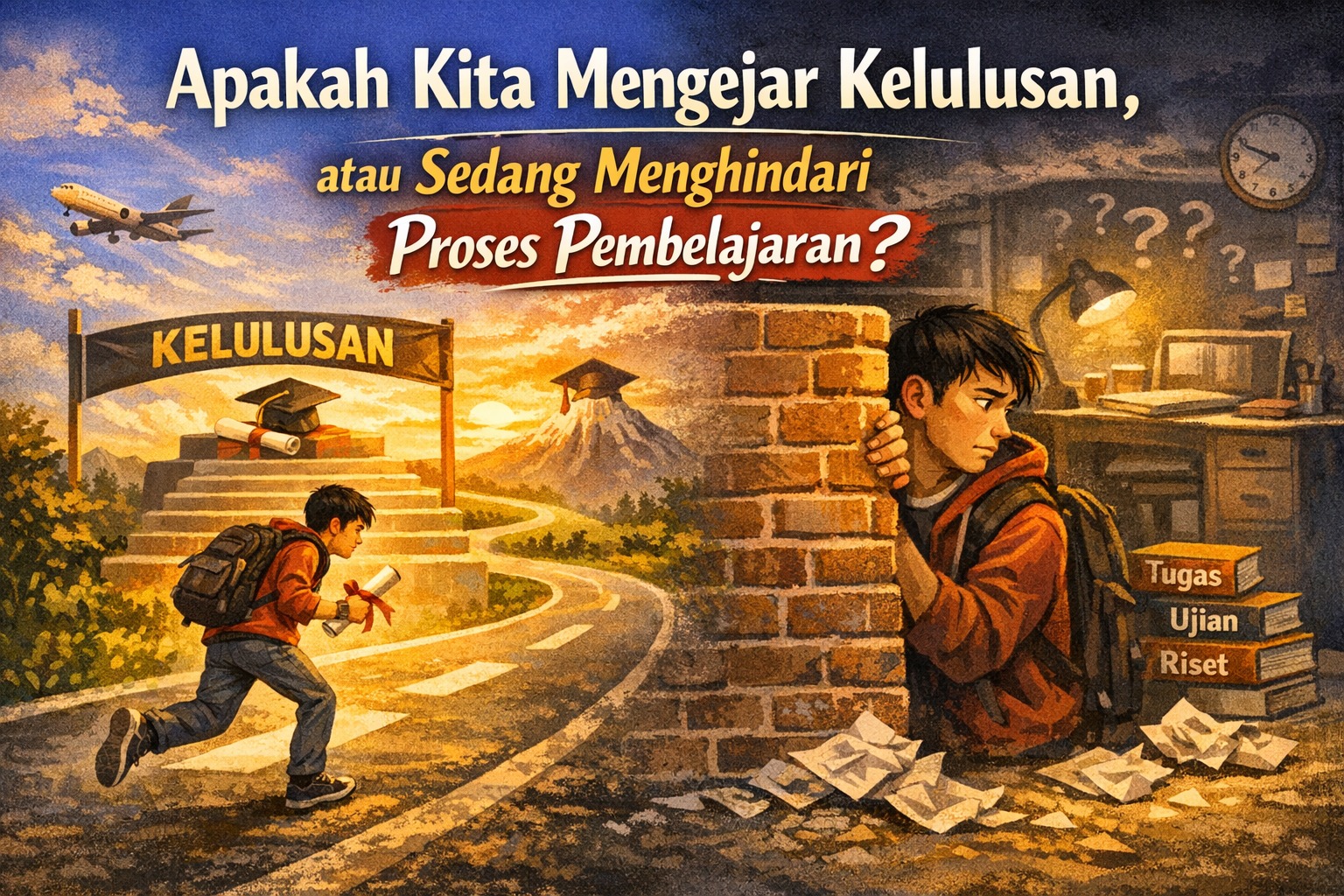 Apakah Kita Mengejar Kelulusan, atau Sedang Menghindari Proses Pembelajaran?