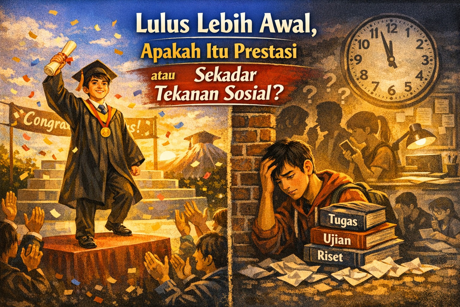 Lulus Lebih Awal, Apakah Itu Prestasi atau Sekadar Tekanan Sosial?