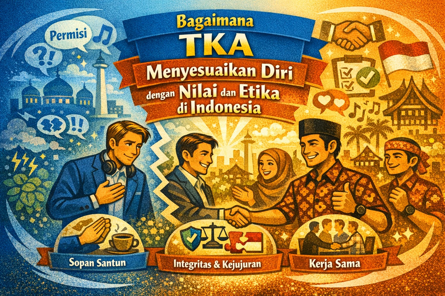 Bagaimana TKA Menyesuaikan Diri dengan Nilai dan Etika Kerja di Indonesia