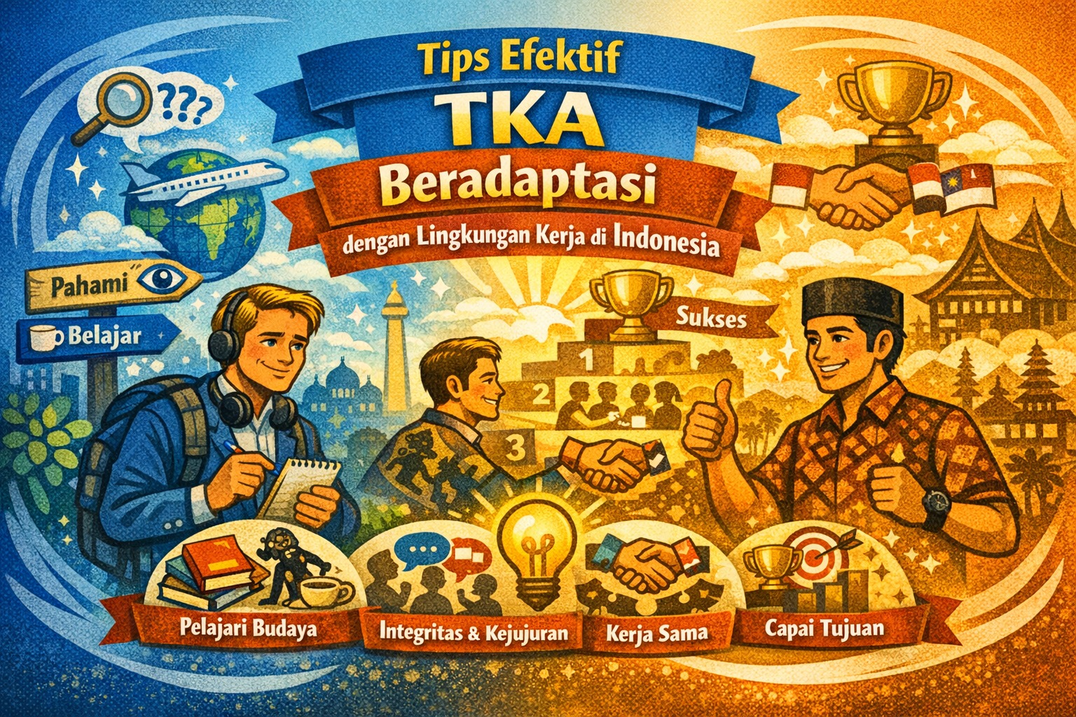 Tips Efektif TKA Beradaptasi dengan Lingkungan Kerja di Indonesia