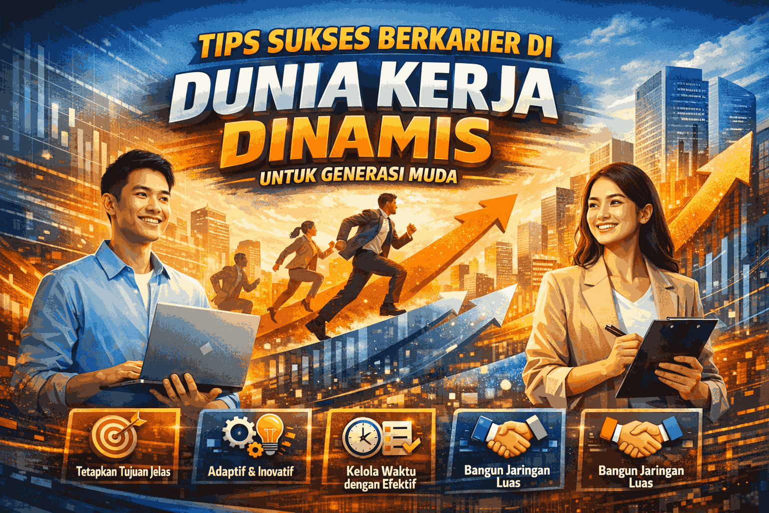 Tips Sukses Berkarier di Dunia Kerja Dinamis untuk Generasi Muda