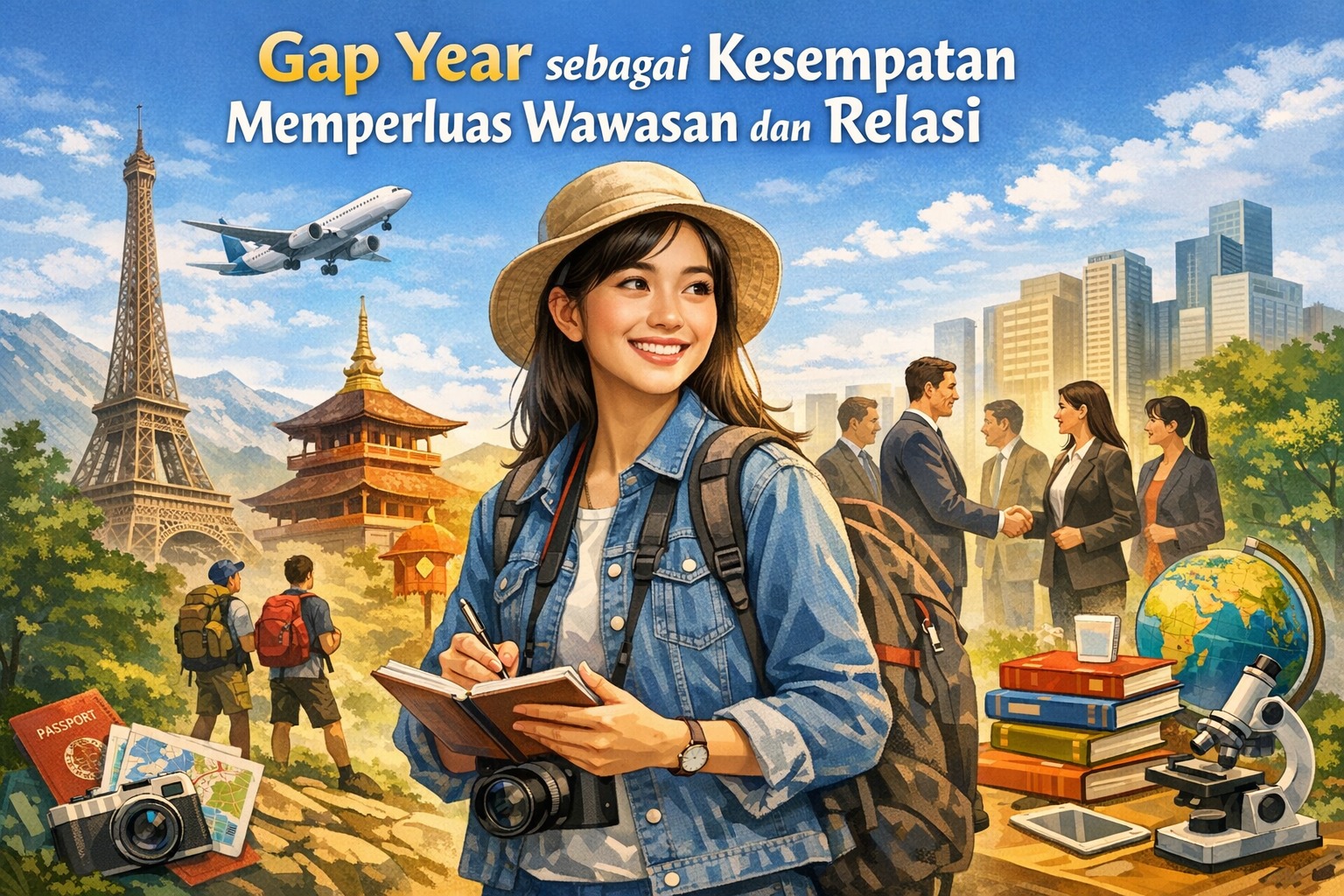 Gap Year sebagai Kesempatan Memperluas Wawasan dan Relasi