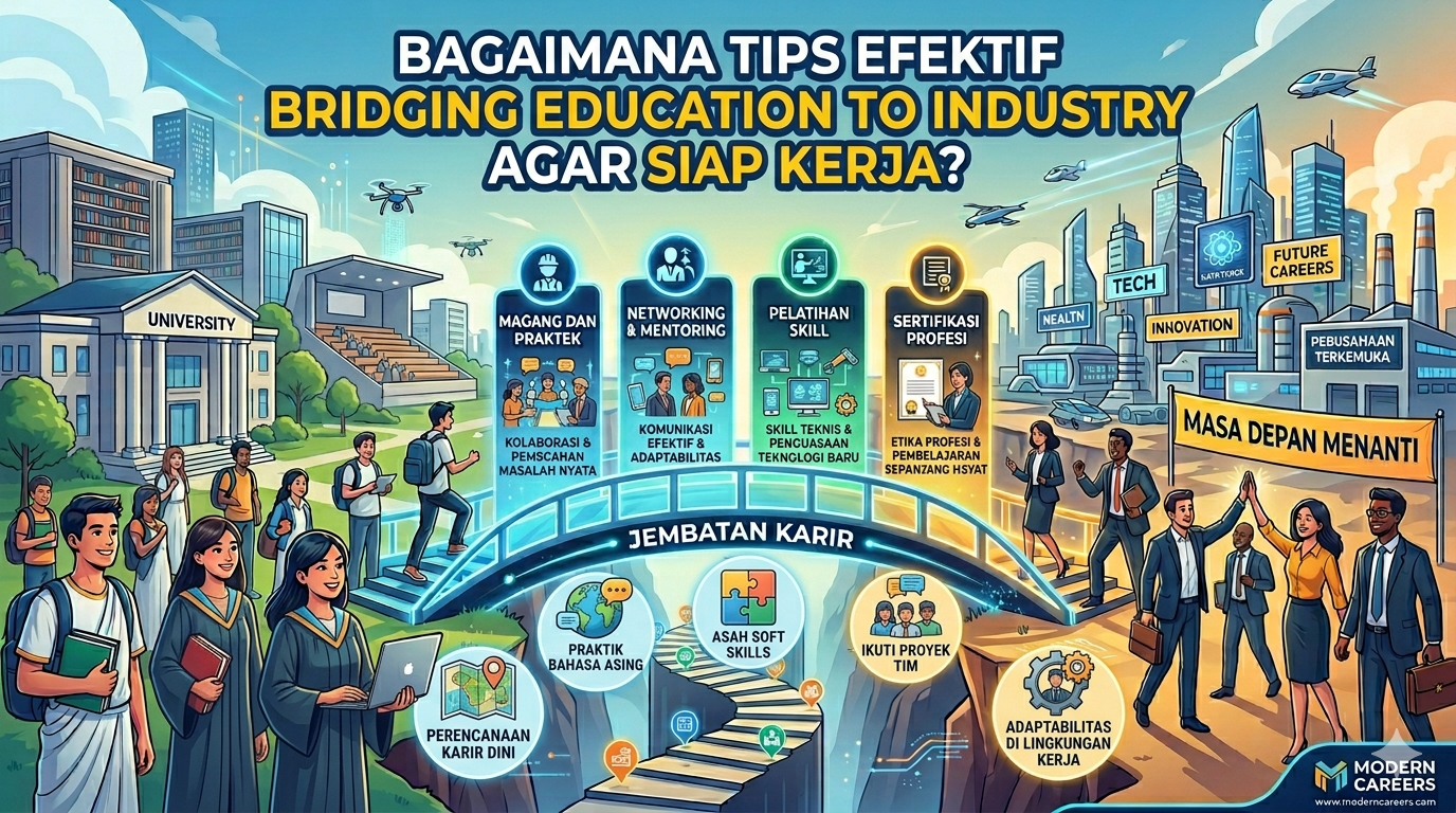 Bagaimana Tips Efektif Bridging Education to Industry agar Siap Kerja?
