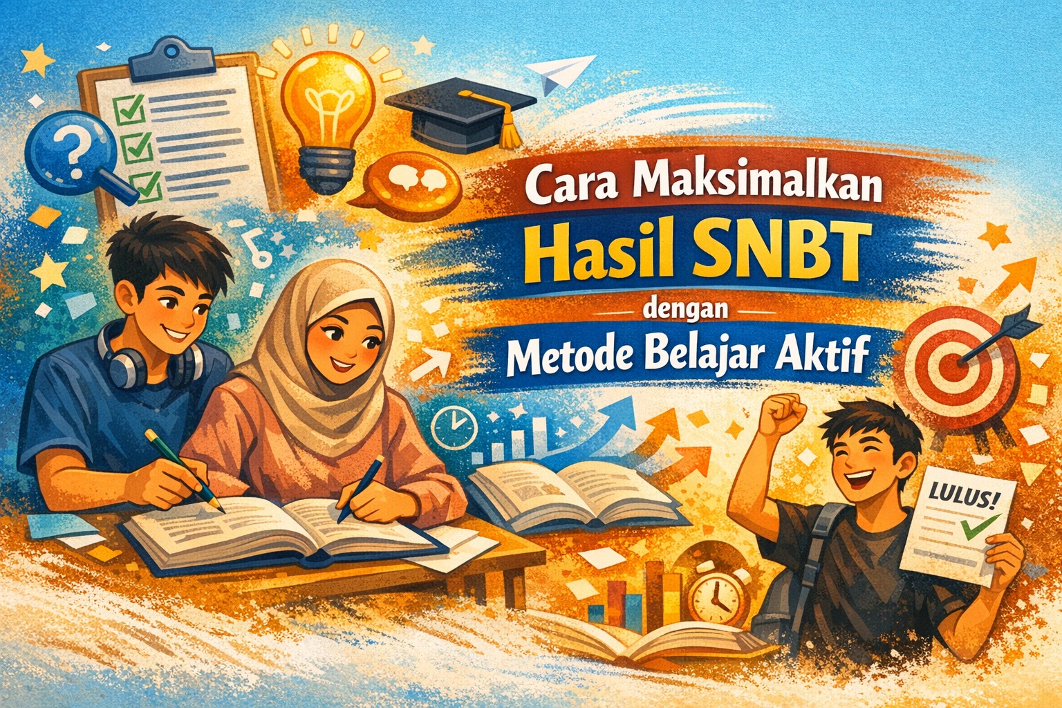 Cara Maksimalkan Hasil SNBT dengan Metode Belajar Aktif