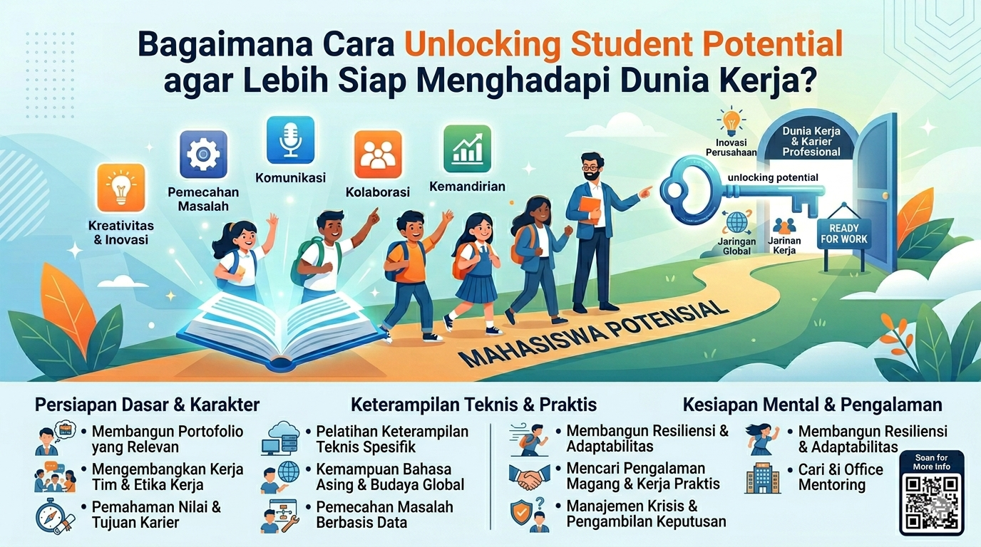 Bagaimana Cara Unlocking Student Potential agar Lebih Siap Menghadapi Dunia Kerja?