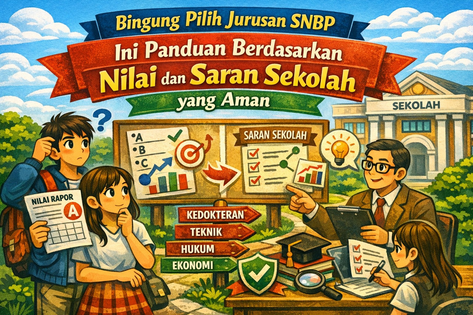 Bingung Pilih Jurusan SNBP Ini Panduan Berdasarkan Nilai dan Saran Sekolah