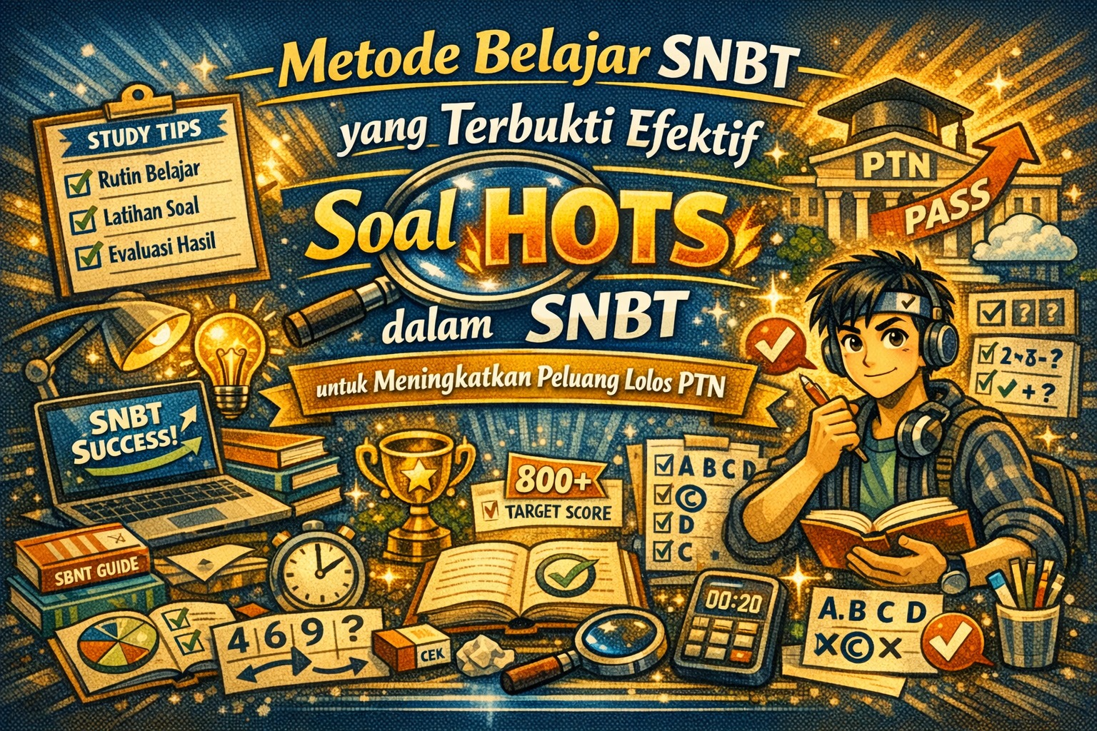 Metode Belajar SNBT yang Terbukti Efektif untuk Meningkatkan Peluang Lolos PTN