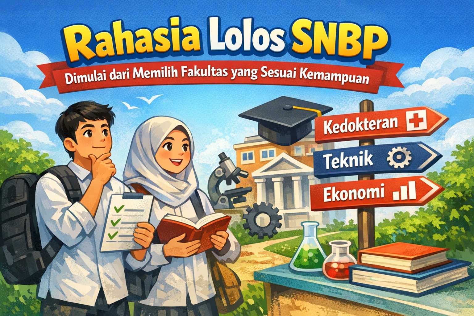 Rahasia Lolos SNBP Dimulai dari Memilih Fakultas yang Sesuai Kemampuan