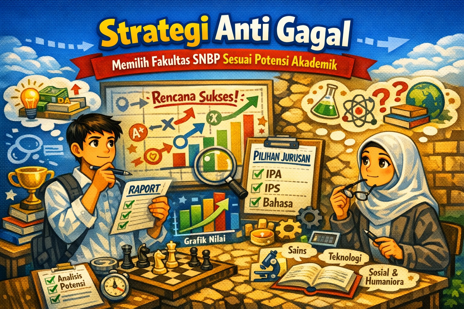 Strategi Anti Gagal Memilih Fakultas SNBP Sesuai Potensi Akademik