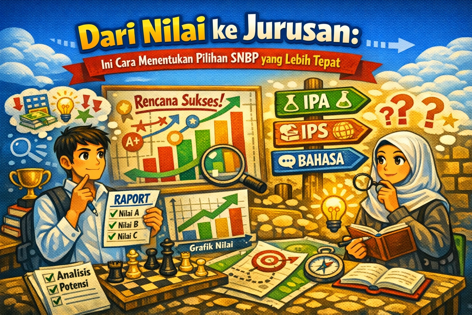 Dari Nilai ke Jurusan Ini Cara Menentukan Pilihan SNBP yang Lebih Tepat