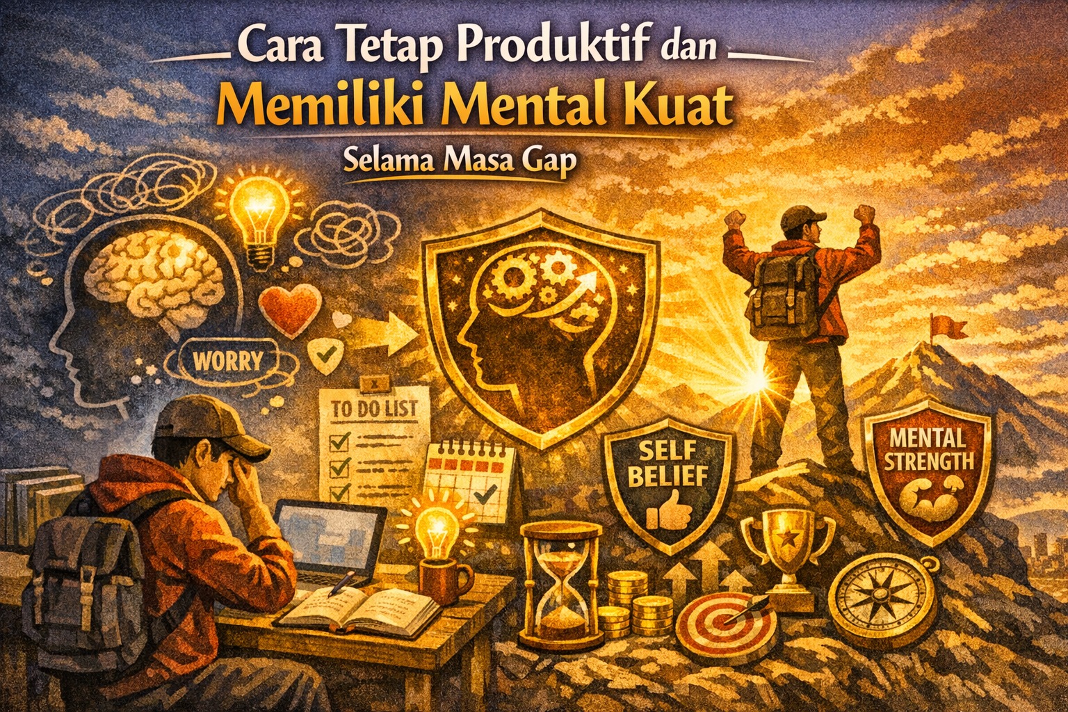 Cara Tetap Produktif dan Memiliki Mental Kuat Selama Masa Gap Year