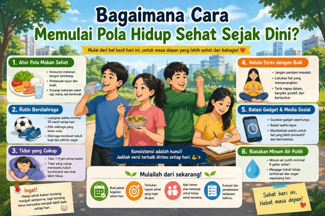 Bagaimana Cara Memulai Pola Hidup Sehat Sejak Dini?