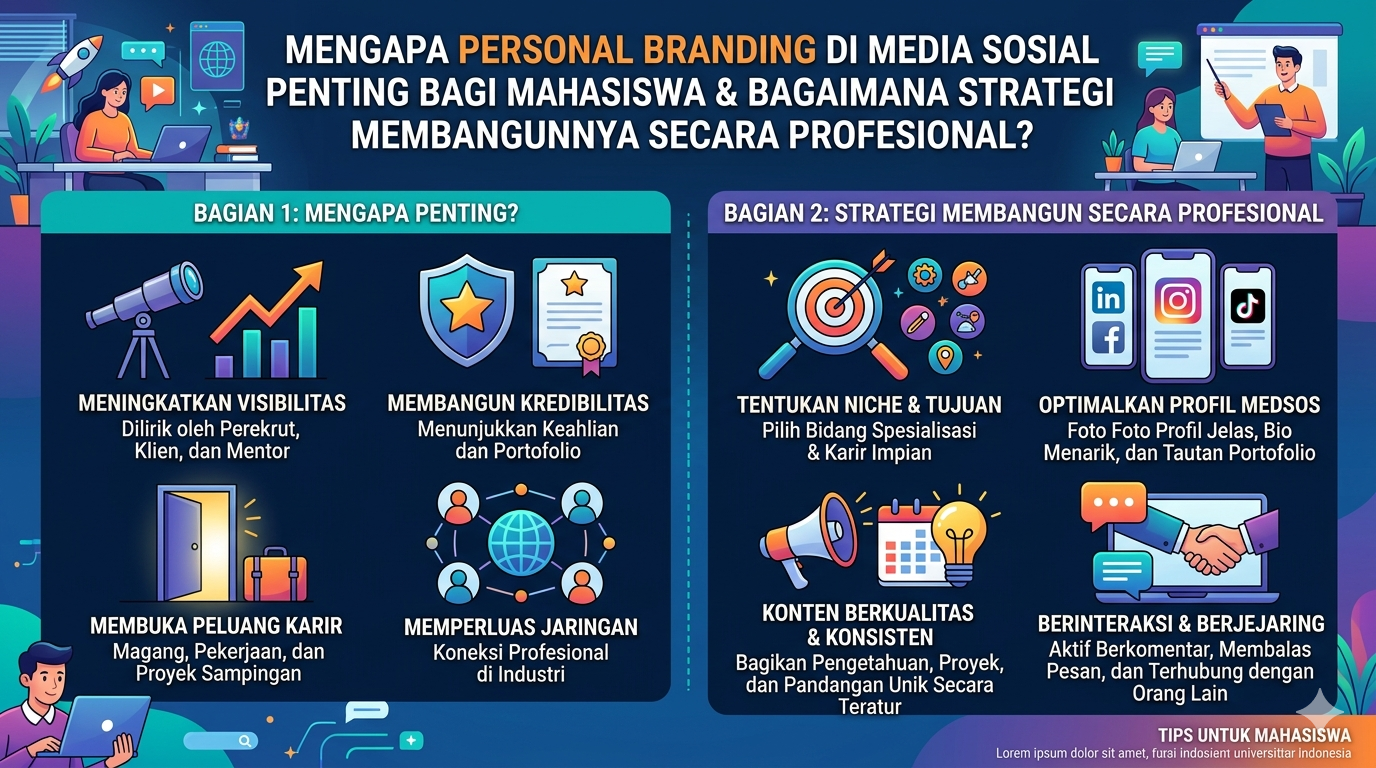 Mengapa Personal Branding di Media Sosial Penting bagi Mahasiswa dan Bagaimana Strategi Membangunnya Secara Profesional?